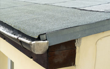 Angle flat garage roofing repairs