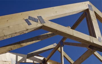 Angle roof trusses for new builds and additions